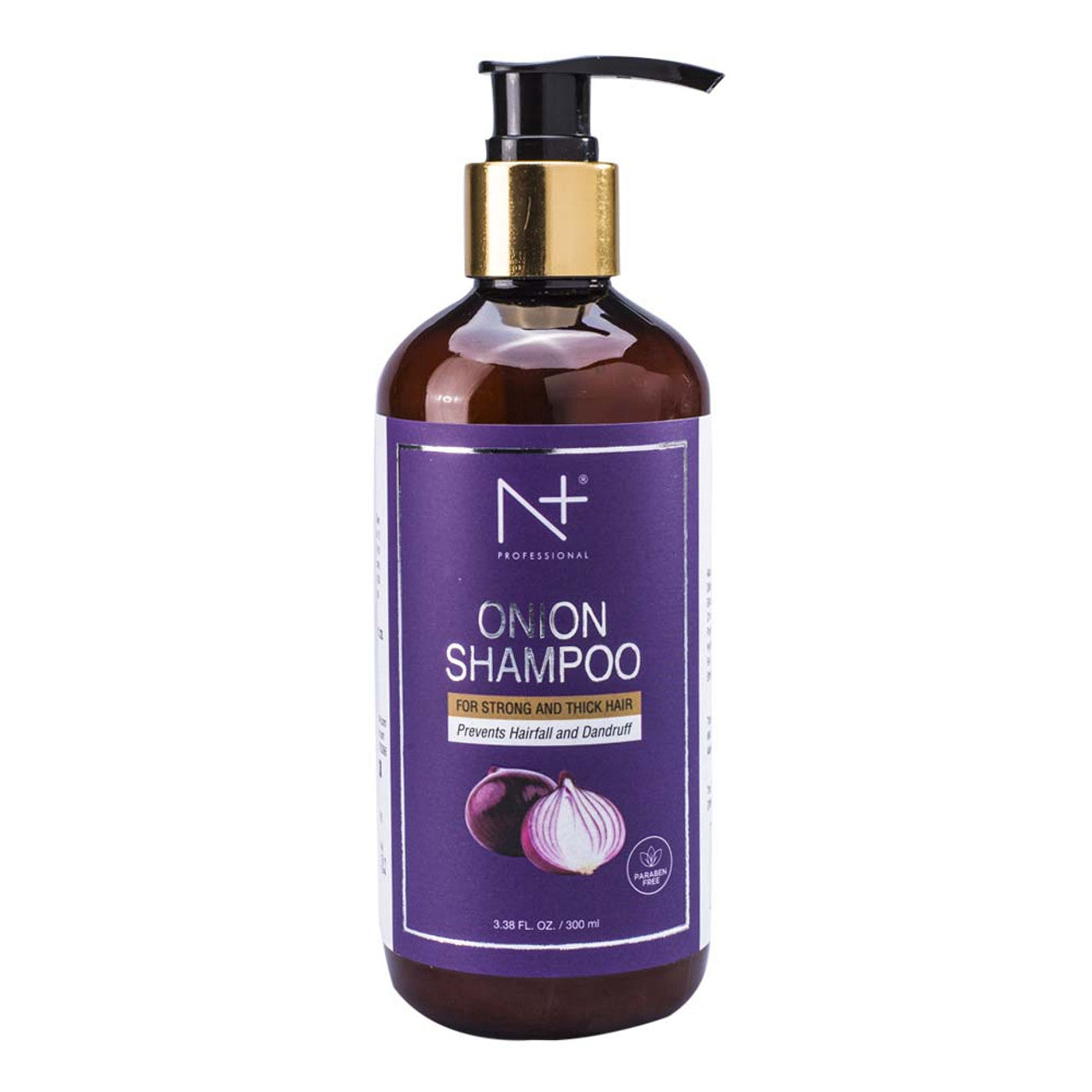 N+ Professional Onion Shampoo For Hair Fall & Dandruff (300ml)